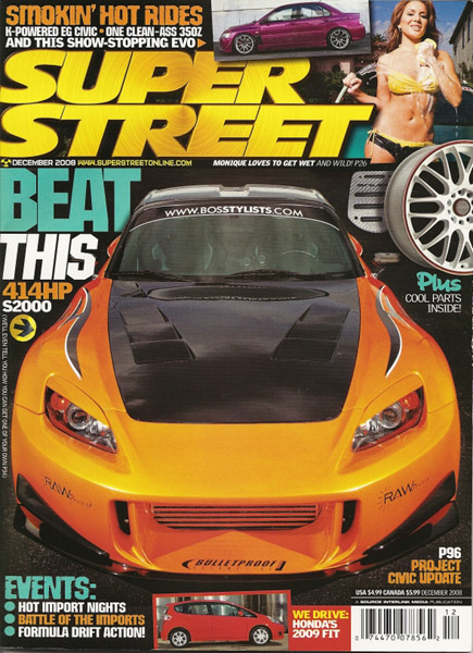 Super Street Dec. ’08 Featured Article – Paul Gongora’s EVO IX