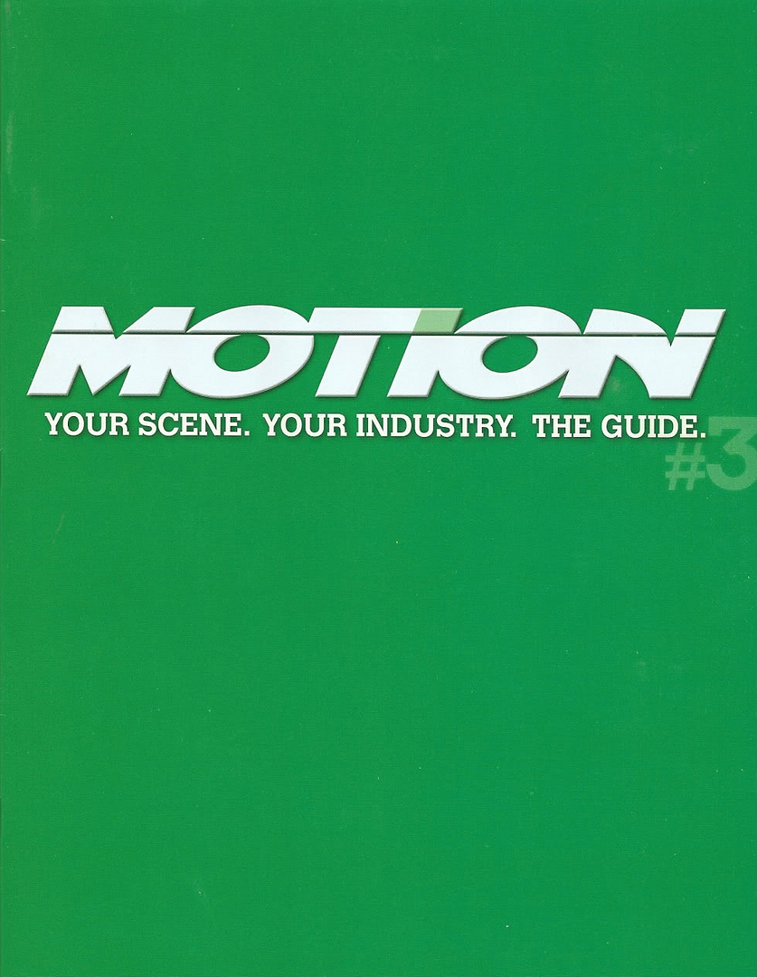 Motion Magazine #3 – June 2009