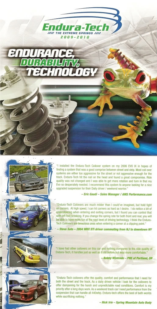 Endura-Tech 2009-2010 Brochure – WRX