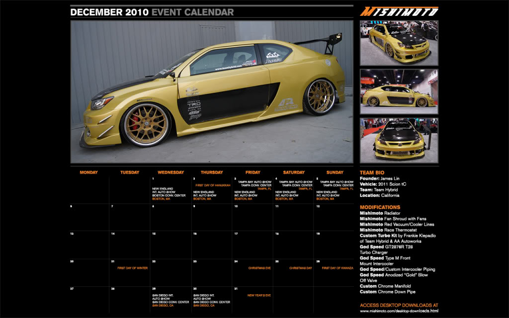 James Lin’s 2011 Scion tC Featured on Mishimoto’s Website