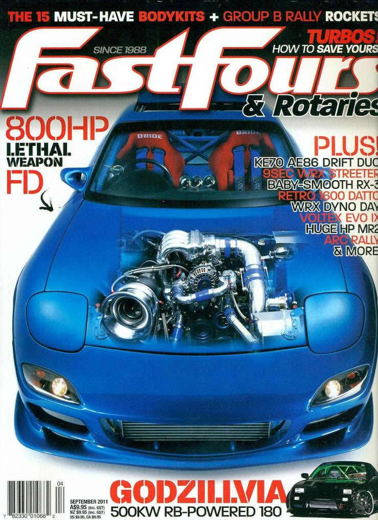 Fast Fours Magazine (Australia) September 2011 – Voltex EVO IX