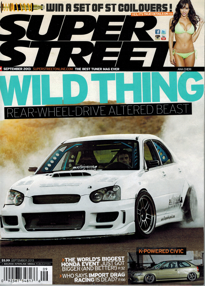 West Coast’s First Varis Widebody Evo X – SS Mag Sep. 2013