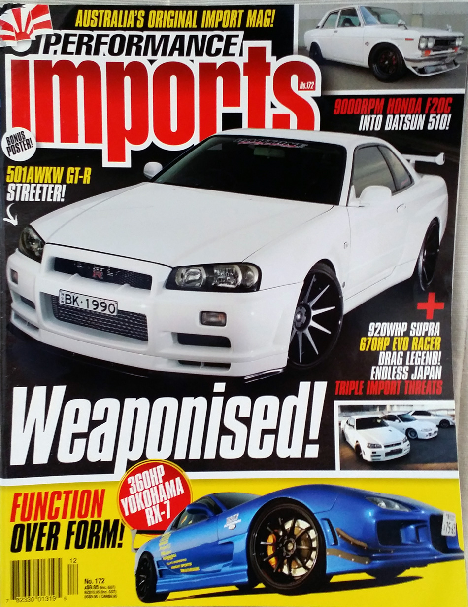 Performance Imports Magazine – Jerred Amick – June 2014